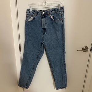 High Rise Zara Loose Fit Cropped Jeans